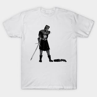 Black Knight Stencil T-Shirt